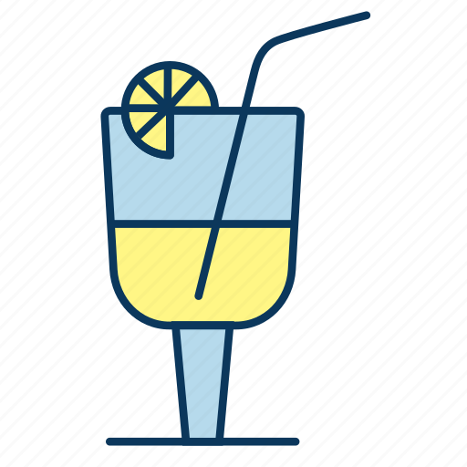 Beverage, cocktail, drink, glass, lemonade icon - Download on Iconfinder