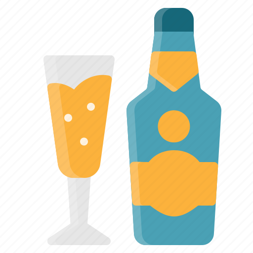 Alcohol, beverage, champagne, drink, element, restaurant icon - Download on Iconfinder