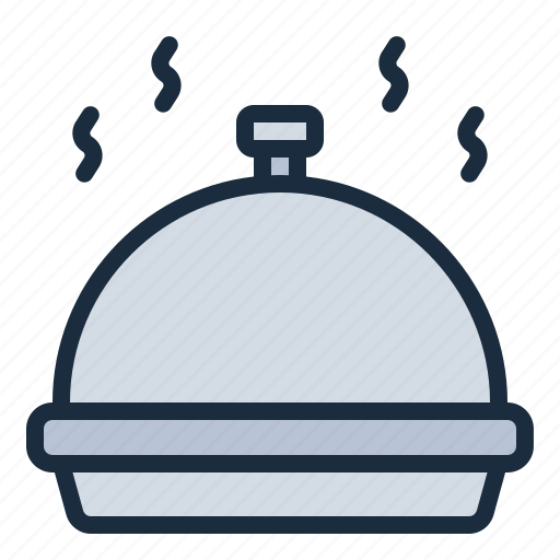 Cloche, food, buffet, restaurant, cuisine, serve, culinary icon - Download on Iconfinder