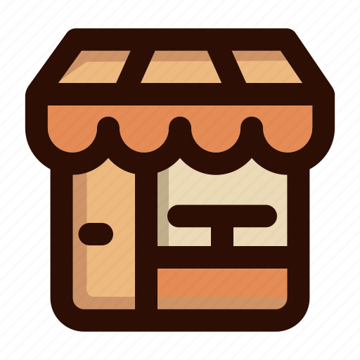 Cafe, coffee shop, restaurant, restaurant building, shop, store icon - Download on Iconfinder