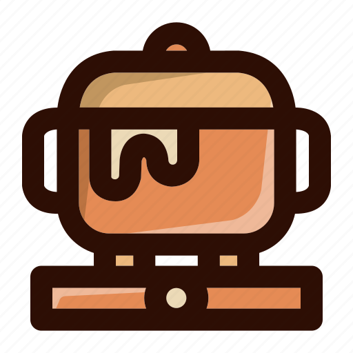 Boil, cook, cooking, cooking pot, pan, pot, restaurant icon - Download on Iconfinder
