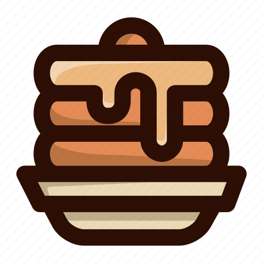 Cake, dessert, food, pancake, pancakes, restaurant icon - Download on Iconfinder