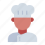 chef, profession, job, avatar, cooking, kitchen, restaurant, cafe, bistro 