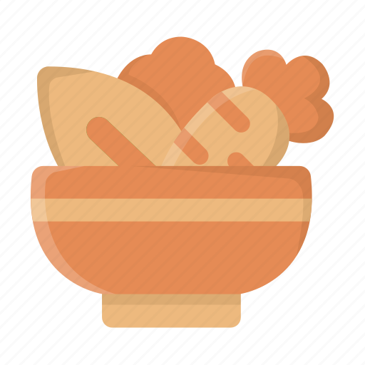 Bowl, restaurant, salad, vegetable, vegetable salad, vegetarian icon - Download on Iconfinder