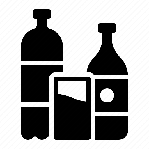 Beverage, drink, bottle, glass, restaurant icon - Download on Iconfinder