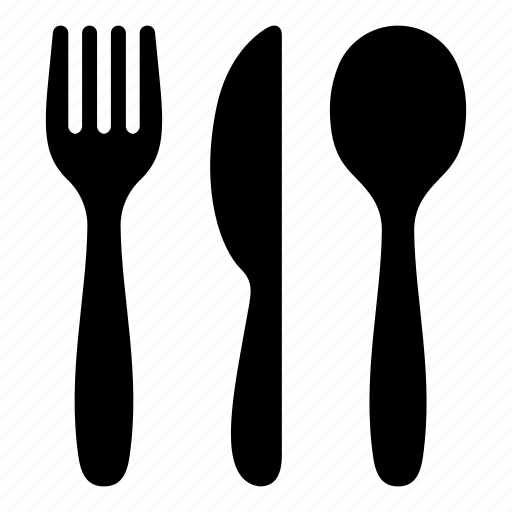 Cutlery, eating, fork, kitchenware, knife, restaurant, spoon icon - Download on Iconfinder