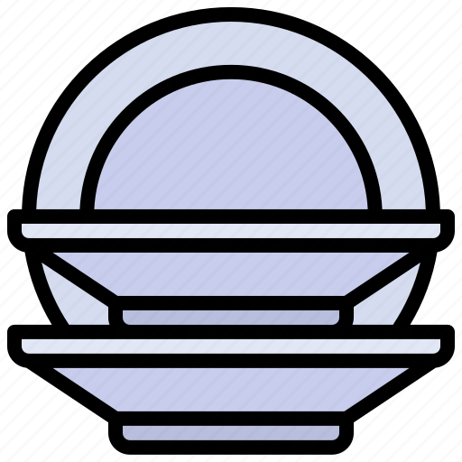 Dish, plate, tray, cover, food, tools, utensils icon - Download on Iconfinder