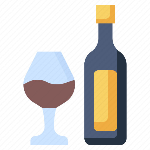 Wine, bottle, alcohol, party, food, alcoholic, drinks icon - Download on Iconfinder