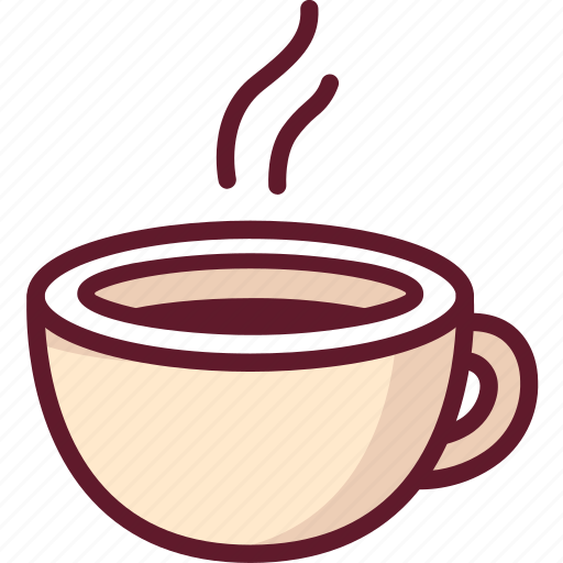 Cafe, cartoon, coffee, hot, tea icon - Download on Iconfinder