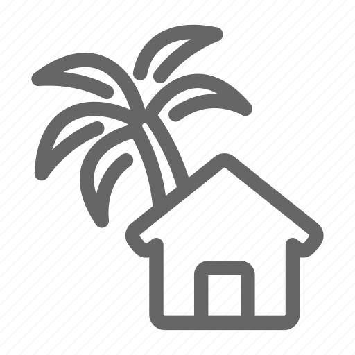 Retire, nursing home, asylum, medical building, beach, vacation home icon - Download on Iconfinder