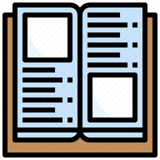 Book, reading, open, education, learning icon - Download on Iconfinder