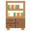 bookshelf, library, bookstore, bookcase, furniture 