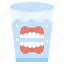 dentures, dental, tooth, medical, glass 