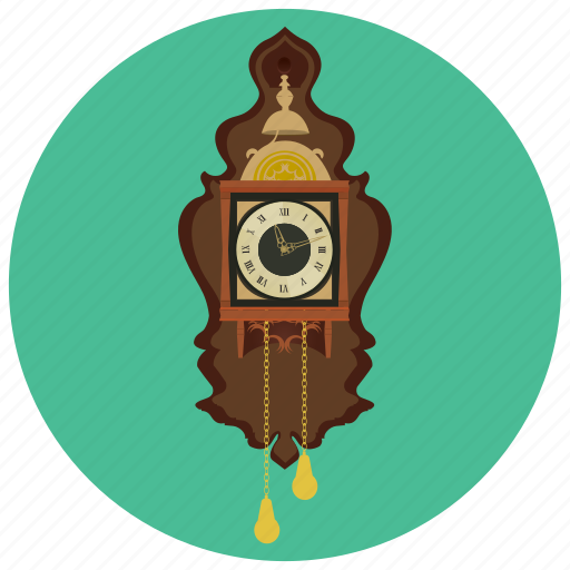 Clock, decoration, interior, old, retro icon - Download on Iconfinder