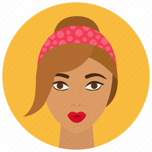 Avatar, retro, style, user, woman icon - Download on Iconfinder