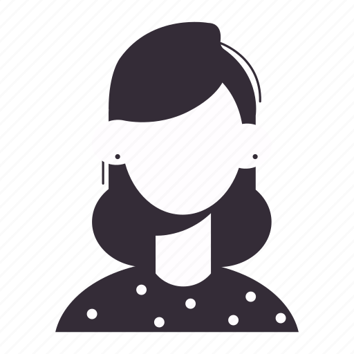 User, female, girl, profile, woman icon - Download on Iconfinder