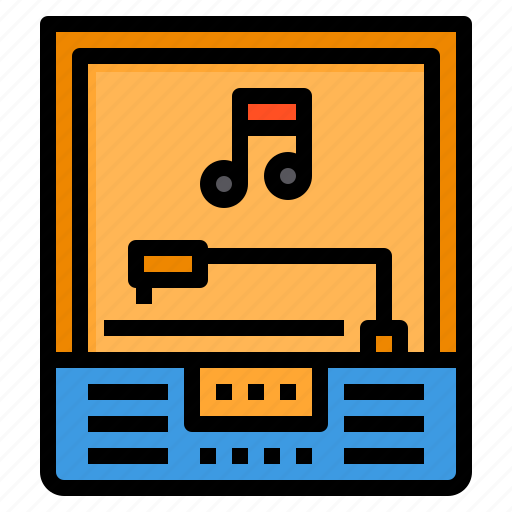 Multimedia, music, player, turntable, vinyl icon - Download on Iconfinder