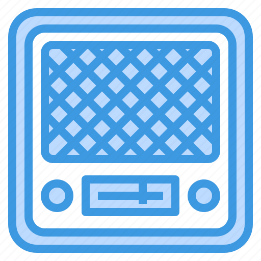 Electronic, music, radio, retro, vintage icon - Download on Iconfinder
