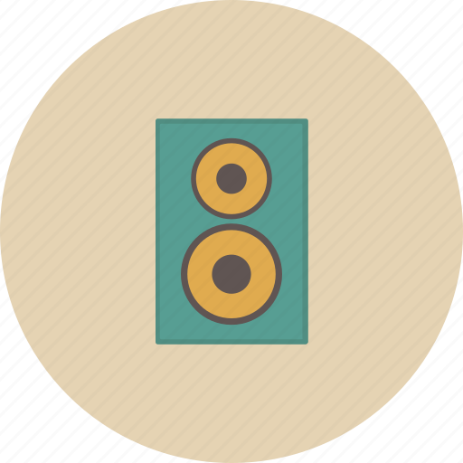 Entertainment, equipment, gadget, music, retro, song, subwoofer icon - Download on Iconfinder