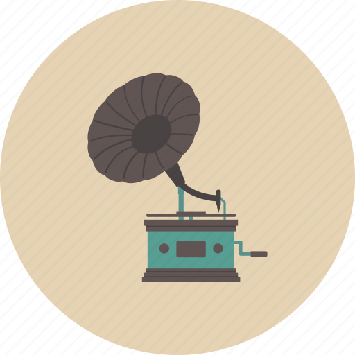 Entertainment, equipment, gadget, gramaphone, music, retro, song icon - Download on Iconfinder