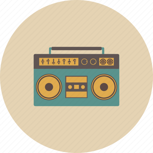 Entertainment, gadget, music, radio, retro, song, sound icon - Download on Iconfinder