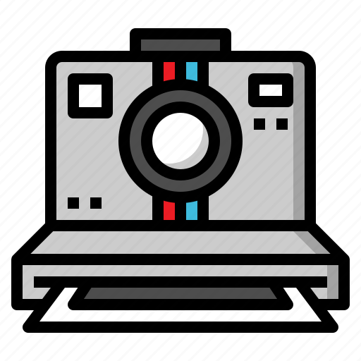 Camera, film, lens, polaroid, retro icon - Download on Iconfinder