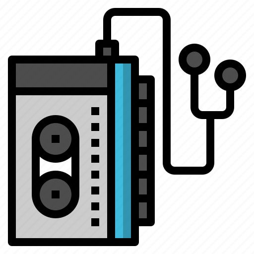 Music, song, soundabout, tape, walkman icon - Download on Iconfinder