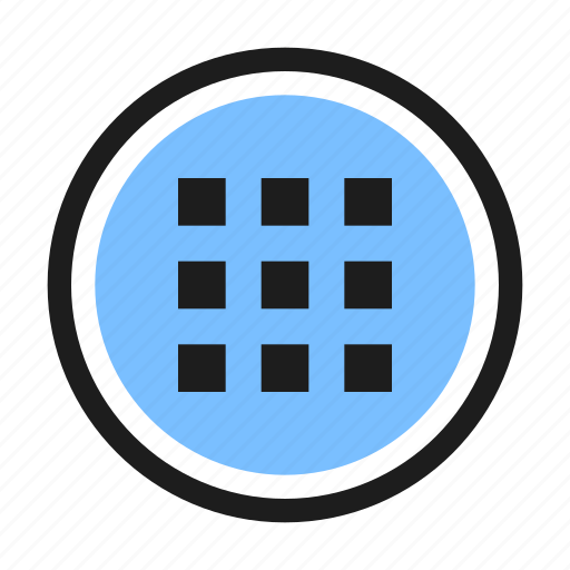 Grid, square, retro, corner, sharp, layout icon - Download on Iconfinder