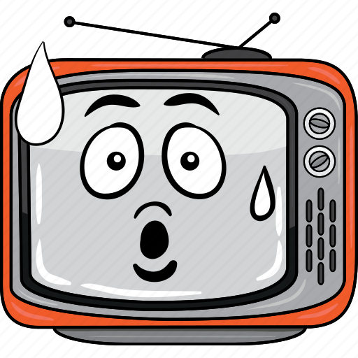 Cartoon, emoji, retro, smiley, television, tv icon - Download on Iconfinder