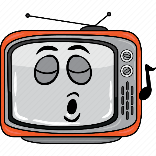 Cartoon, emoji, retro, smiley, television, tv icon - Download on Iconfinder