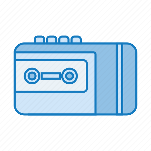 Casette, casette tape, recorder, retro, voice recor icon - Download on Iconfinder