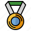 sports and competition, medal, reward, winner, badge 