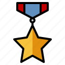 star, military, award, badge, insignia