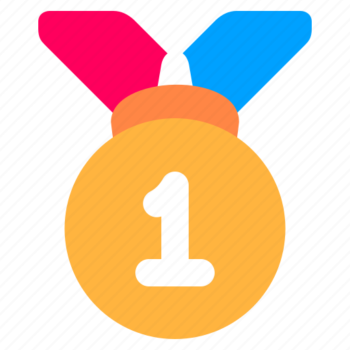 Gold, medal, winner, first icon - Download on Iconfinder