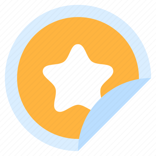 Sticker, badge, quality, star, favourite icon - Download on Iconfinder