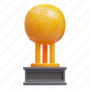 trophy, baseball trophy, champion, achievement 