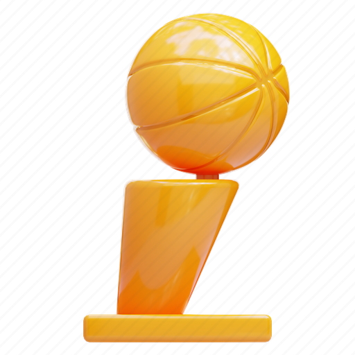 Trophy, basketball trophy, champion, winner 3D illustration - Download on Iconfinder