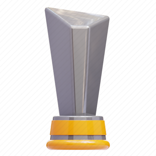 Trophy, winner, champion, prize 3D illustration - Download on Iconfinder