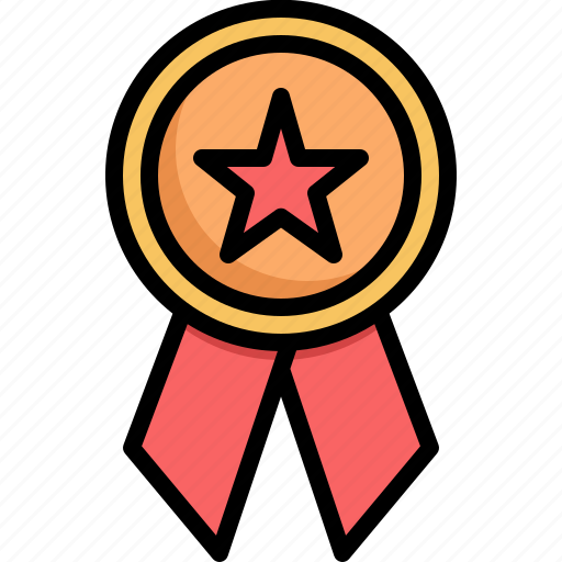 Badge, prize, champion, winner, sport, award, reward icon - Download on Iconfinder