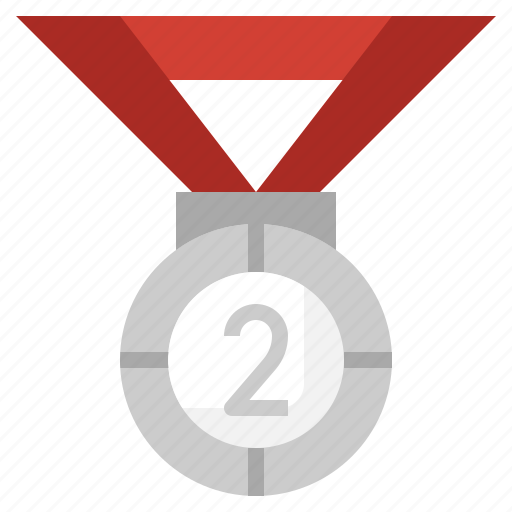 2st, place, sports, award, competition, medal icon - Download on Iconfinder