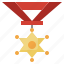 badge, rank, sheriff, star, army 