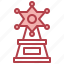 trophy, contest, competition, award, star 