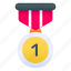 medal, champion, award, badge, achievement, success, reward 