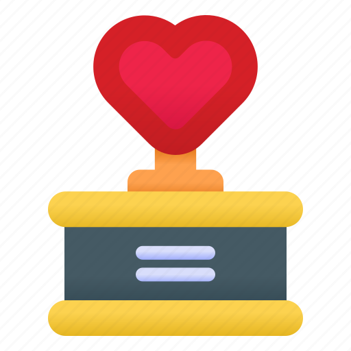 Love, award, heart, reward, badge, trophy, winner icon - Download on Iconfinder
