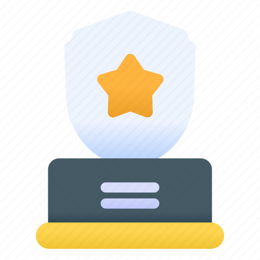 Shield, award, security, medal, badge, achievement, star icon - Download on Iconfinder