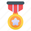 star, medal, championship, favorite, reward, award, badge 