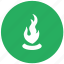 burn, candle, candlelight, green, light, round 
