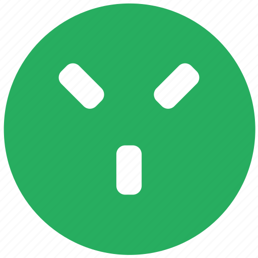 Charge, electric, green, plug, round, socket, type icon - Download on Iconfinder