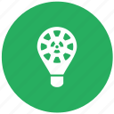 energy, green, lamp, light, nuclear, round