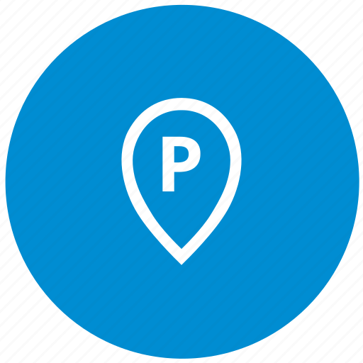 Letter, map, p, point, round icon - Download on Iconfinder